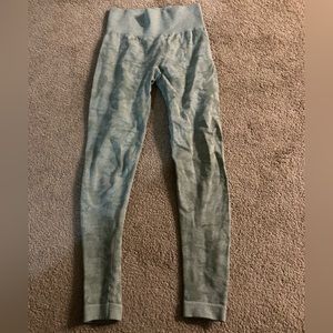 Gymshark Camo Leggings Green